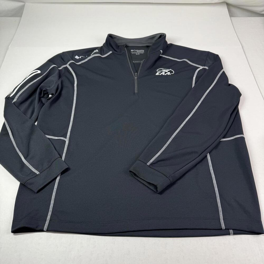 Columbia Golf EAA 1/4 Zip Men’s Black Long Sleeve